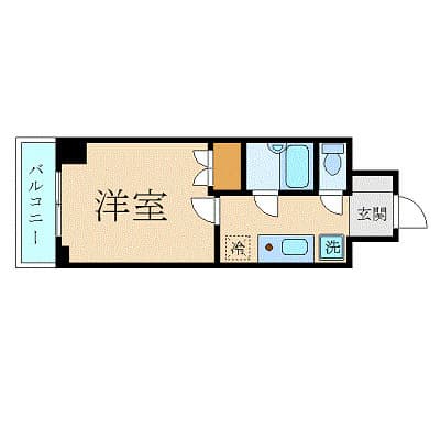 Preview floorplan of スカイコート日本橋人形町
