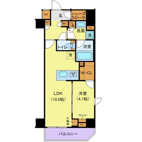 Preview floorplan of ジェノヴィア上野スカイガーデン