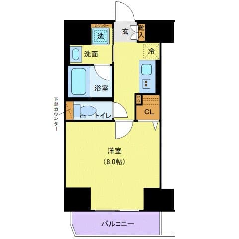 Preview floorplan of ジェノヴィア上野Ⅲスカイガーデン