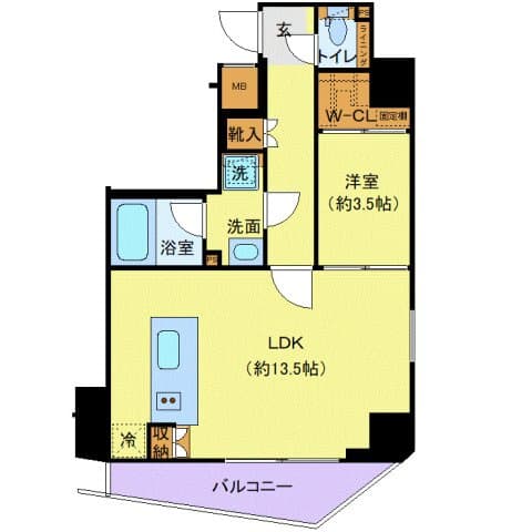 Preview floorplan of Log浅草橋
