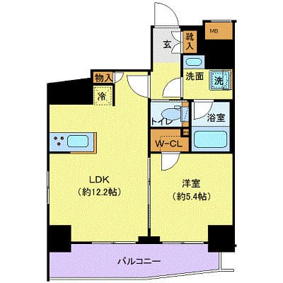 Preview floorplan of ジェノヴィア浅草蔵前スカイガーデン...