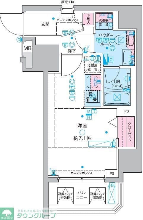 Preview floorplan of GENOVIA Sango Station Front