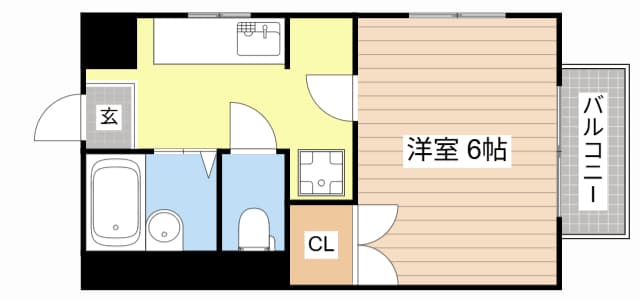 Preview floorplan of Maison Surplus Nishibori C -Foreigner nationals: OK🔥