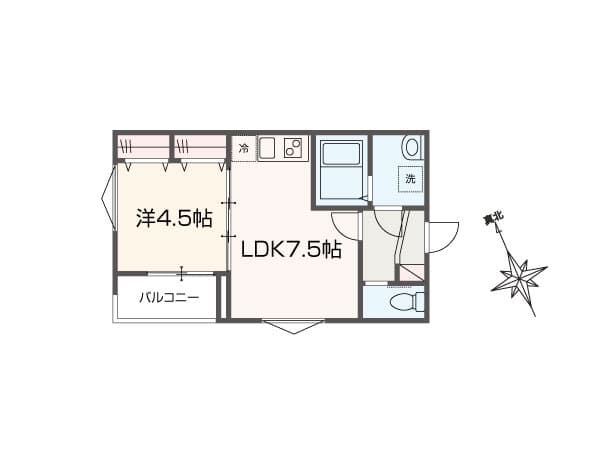 Preview floorplan of MELLAS Musashisakai