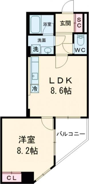 Preview floorplan of BPR Residence Nerima Fujimidai
