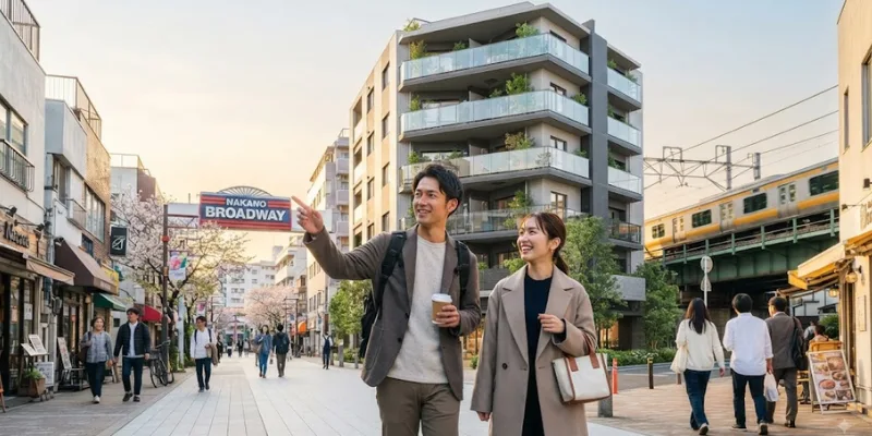 Buying an Apartment in Nakano: Stations, Prices & Demand