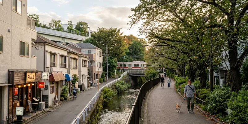 Ikejiri Neighborhood Guide: Setagaya-ku’s Quiet Start of the Meguro River for Renters