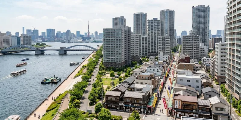 Living in Tsukishima, Tokyo: A Neighborhood Guide for Renters