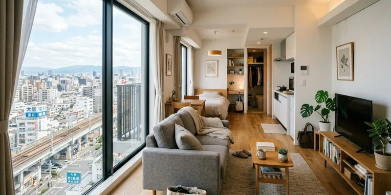Osaka Short-Term Apartment Rental 2026: Prices, Types and Rules